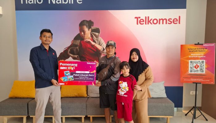 Pelanggan Setia SIMPATI dari Nabire Raih Liburan Impian Dari Telkomsel