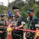 Danrem 172 PWY dan Bupati Lanny Jaya Resmikan PLTMH Karya Prajurit TNI
