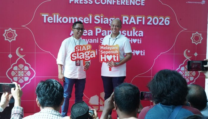 Telkomsel Area Pamasuka Siaga Melayani Sepenuh Hati Selama RAFI 2026