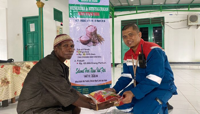 Pertamina Patra Niaga Kilang Kasim, Salurkan Zakat Ramadan