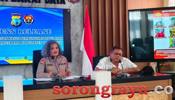Polisi Tetapkan Tersangka dan 7 DPO Kasus Pembunuhan 2 Orang Warga di Tambrauw