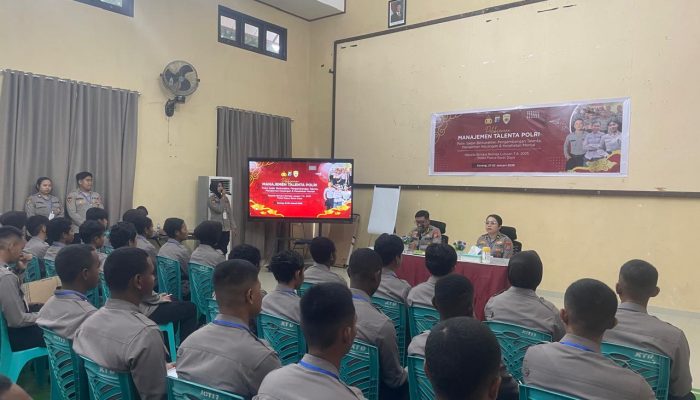 Pelatihan Polisi Sadar Berkarakter Digelar di Polres Raja Ampat
