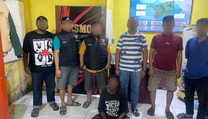 Team Elang Polsek Sorong Barat Berhasil Tangkap Pelaku Curas