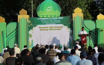 Sucikan Hati bersama Pertamina EP Papua Field, Pekerja dan Masyarakat Pererat Silaturahmi
