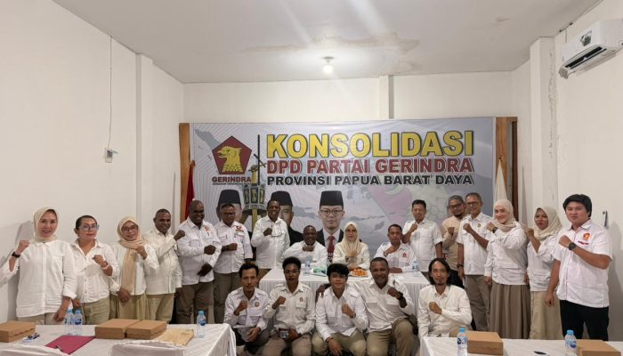 Konsolidasi, Partai Gerindra PBD Siap Rebut Hati Rakyat