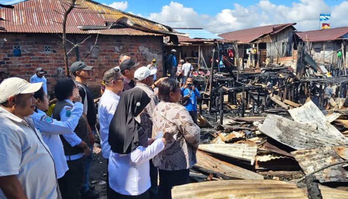 420 Jiwa Terdampak Kebakaran di Sorong, Wali Kota Minta Seluruh OPD Bergerak Cepat