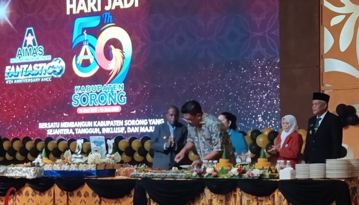 HUT ke-59 Kabupaten Sorong, Bupati: Postur Anggaran Kini Merosot Tajam
