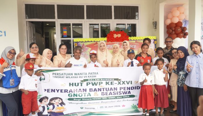 Rayakan HUT ke-26, PWP RU VII Kasim Salurkan Beasiswa dan Program Orang Tua Asuh