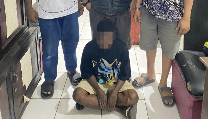 Tim Elang Polsek Sorong Barat Berhasil Amankan Terduga Pelaku Begal