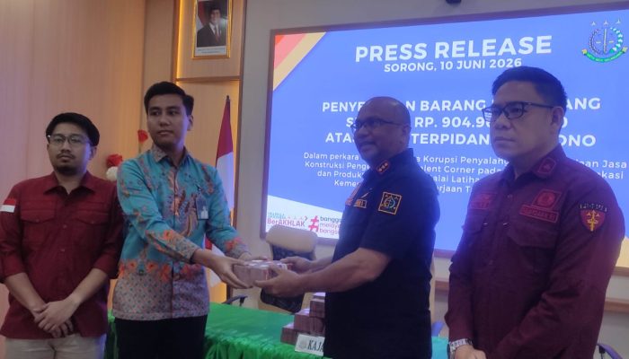 Setor Rp 904 Juta ke Negara, Kajari Sorong Apresiasi JPU