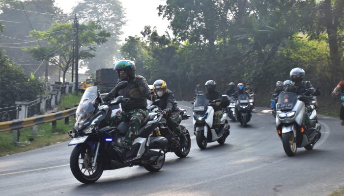 Kaskogartap II/Bandung Pimpin Touring Sambil Kunker ke Subgar Bogor dan Cilegon