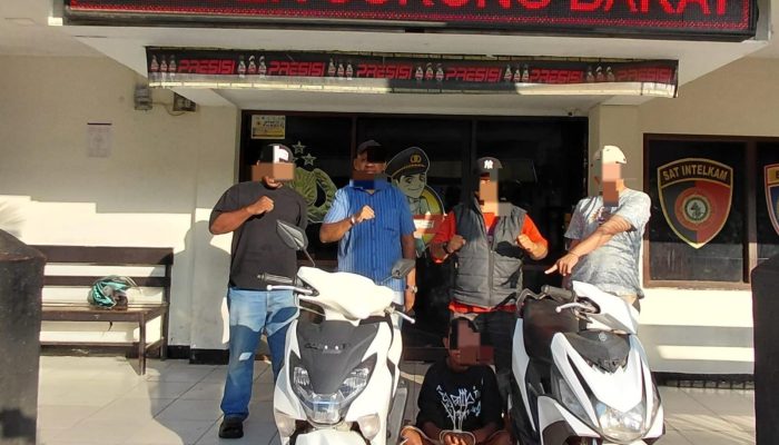 Polsek Sorong Barat Tangkap Terduga Pelaku Curanmor
