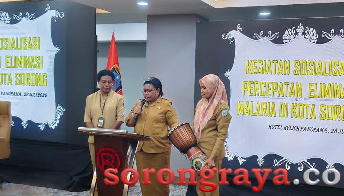Dinkes Kota Sorong Gelar Sosialisasi Percepatan Eliminasi Malaria Tahun 2026