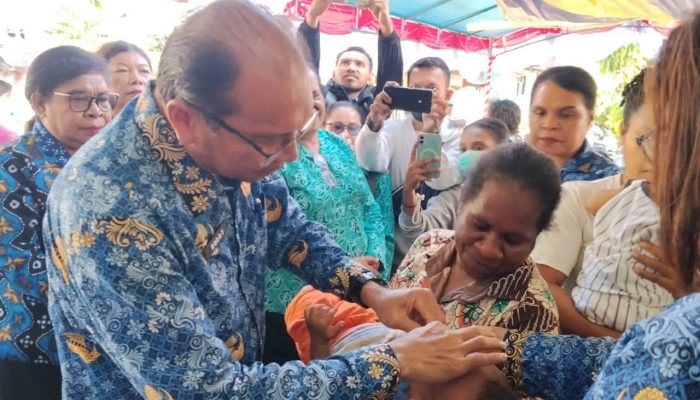 Wujudkan Generasi Sehat, Pemkot Sorong Canangkan Bulan Pemberian Vitamin A