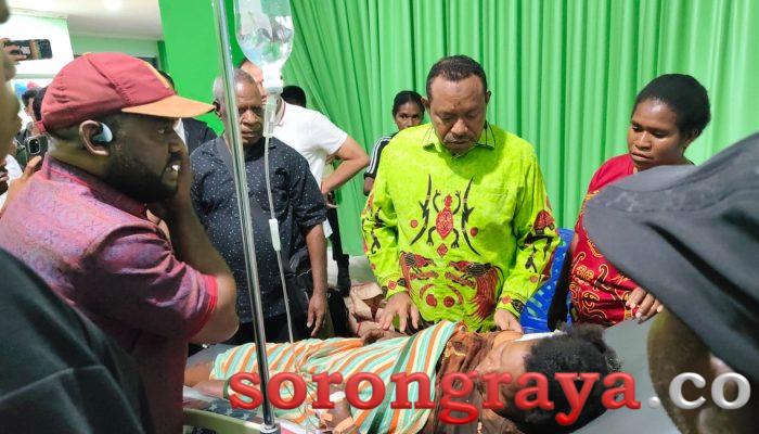 Wakil Gubernur PBD Kunjungi 3 Pasien Korban Penembakan, Pengobatan Ditanggung Pemerintah