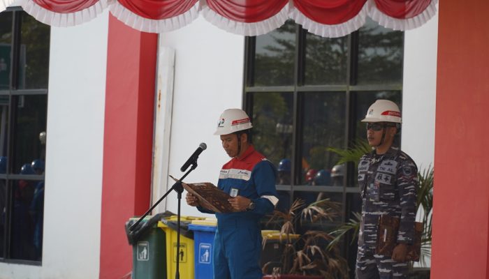 Semangat Energi Merah Putih Kilang Kasim Kibarkan Bendera Pusaka di Daerah 3T