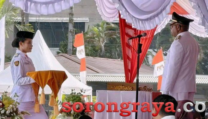Suasana Khidmat, Upacara Bendera HUT ke-81 RI