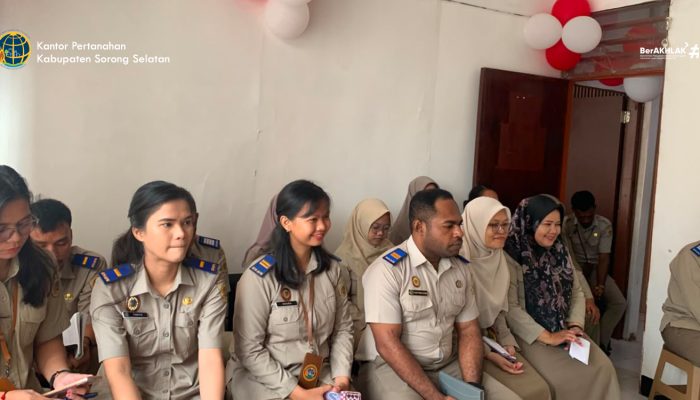 Pertanahan Sorsel Perkuat Komitmen Pelayanan Publik Lewat Inovasi AMUKE dan SI PACE MACE