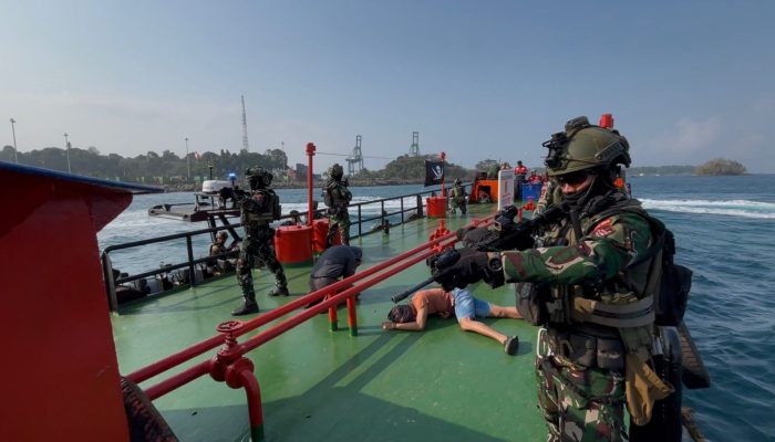 Komando Armada III Gelar Latihan Operasi Atasi Gerakan Separatis Bersenjata