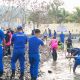 Jaga Ekosistem Laut, Ditpolairud Polda PBD Bersama Bhayangkari dan Masyarakat Tanam Pohon Mangrove