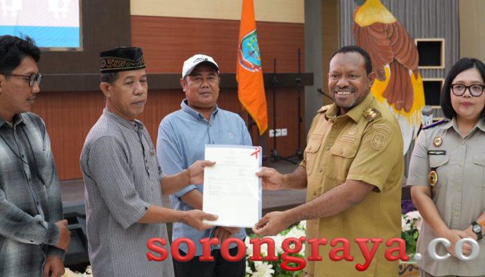 Wagub Papua Barat Daya Dorong Percepatan Sertifikasi Tanah Wakaf