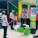 Ditlantas Polda PBD Salurkan 5.000 Liter Air Bersih ke Panti Asuhan Putra Putri Papua Muslim