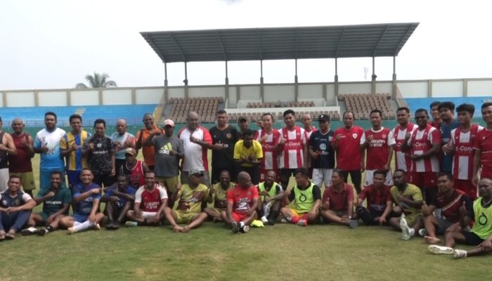 All Star Persis Sorong Pererat Silaturahmi dan Perkuat Persatuan Lewat Sepak Bola