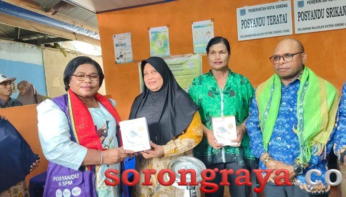 Wali Kota Sorong Resmikan 2 Posyandu untuk Pelayanan Kesehatan