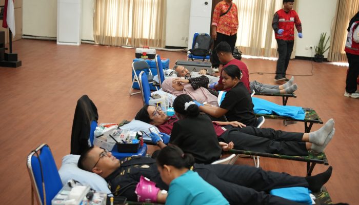 Wujud Kepedulian Nyata, Kemenkeu Satu PBD Gelar Donor Darah